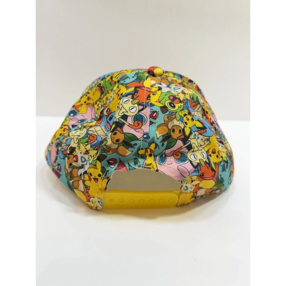DIFUZED Pokémon All-Over Print Kids Boys Snapback Hat Multi-Color One Size